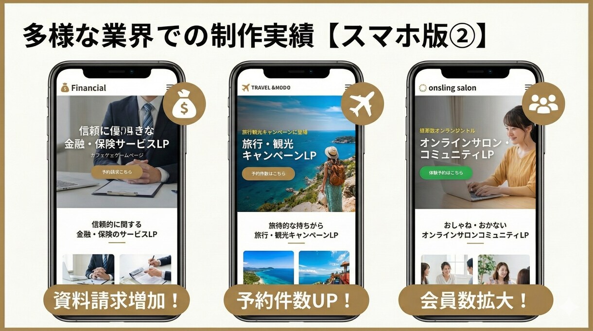 集客特化！現役プロが売れるLPを制作します 検索に強い！現役プロが「集客できる」高品質LP作ります イメージ4