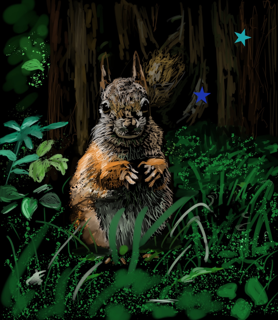 リアルな景色・動物の絵を描きます 。長年、描いてきた油絵のスキルが役に立てたらと思います。 イメージ8