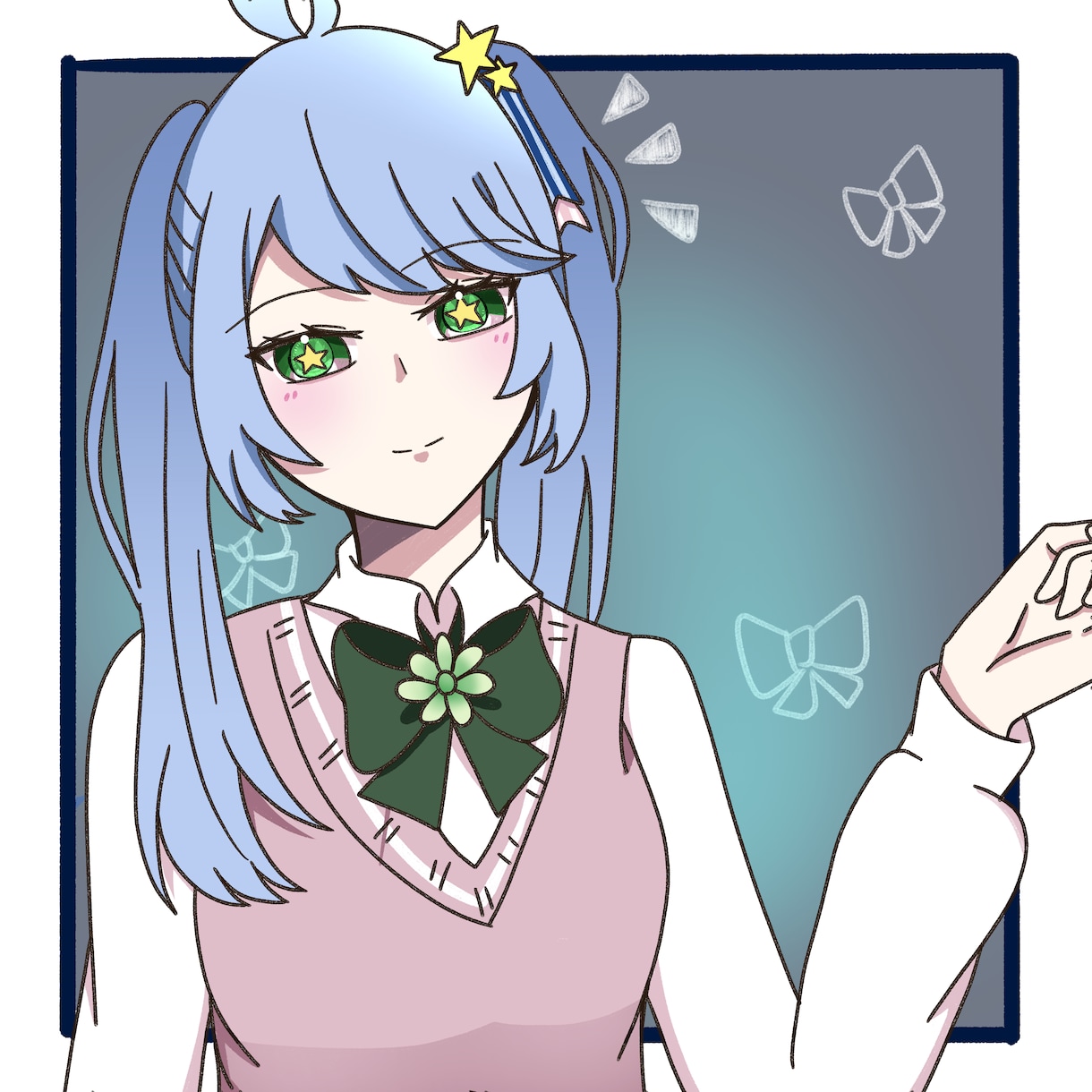最短納期2日！可愛い女の子のイラスト制作します 誕生日プレゼントやFAのプレゼントなど可愛く制作します イメージ7