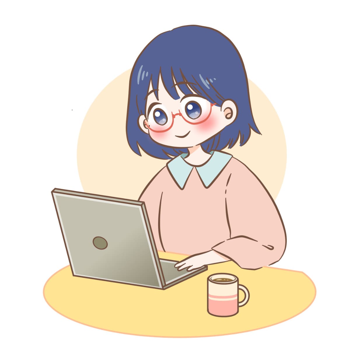 ポップで親しみやすいSNSアイコン描きます 「明るく話しかけやすい印象」のアイコンを制作します。 イメージ8