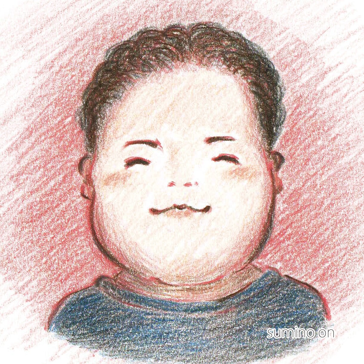 色鉛筆・手描きで似顔絵描きます あたたかみのある絵をお望みの方へ イメージ7
