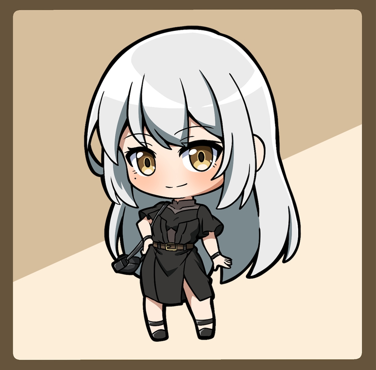 商用利用ＯＫ、アニメ調のデフォルメイラスト描きます SNSに使えるデフォルメ（SD）キャラクター描きます イメージ7