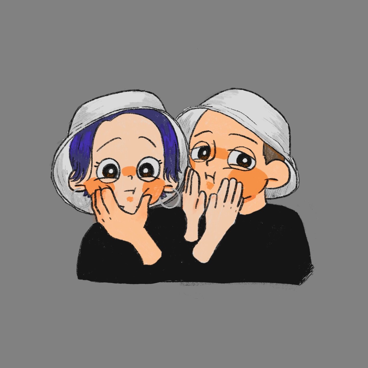 個人、商用可！可愛い似顔絵アイコンかきます あなたそっくり可愛いのミニキャラクター！ イメージ1