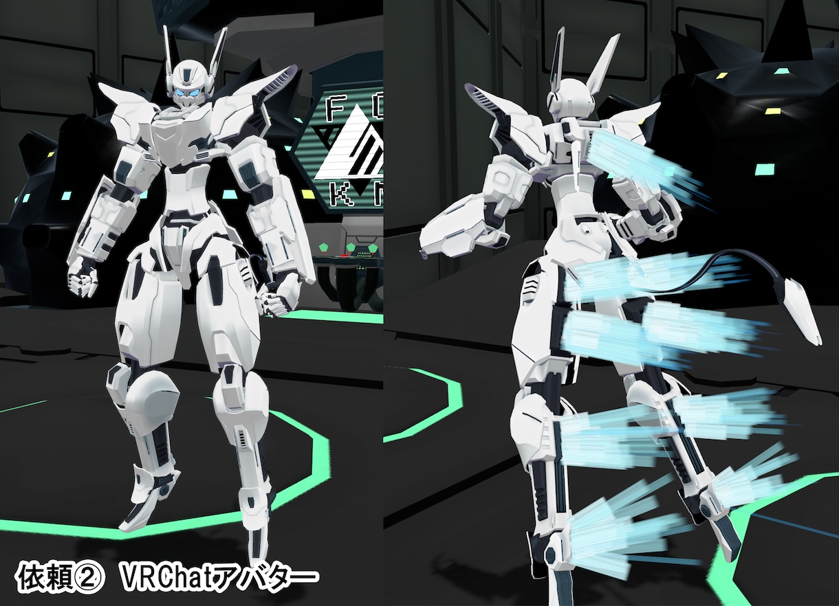 アバター用３Ｄモデル製作します VRChat製作経験５０体↑！３０~６０日でフルトラできます イメージ9