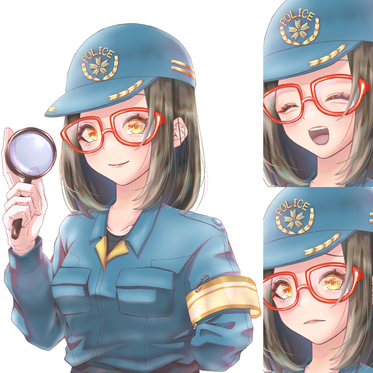 キラキラなイラスト描きます 商業利用可！イラスト差分対応！ イメージ4