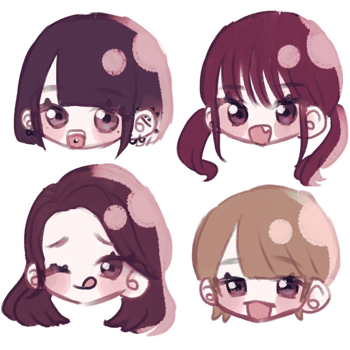 可愛いデフォルメ似顔絵描かせて頂きます デフォルメされた可愛い似顔絵イラストをアイコンにしませんか？ イメージ3