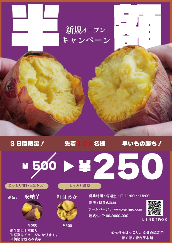 試しに作ってみたい人歓迎!激安でチラシ作成します まずは試したい方歓迎!超お手軽価格でチラシ作成します! イメージ1