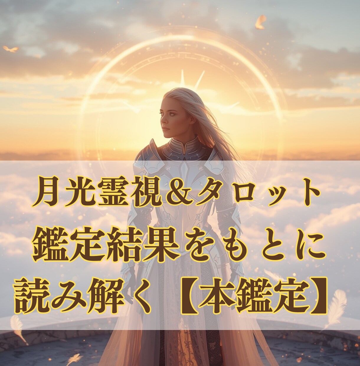 月光霊視＆タロットさらに深掘りします 鑑定結果をもとに読み解く本鑑定 イメージ1