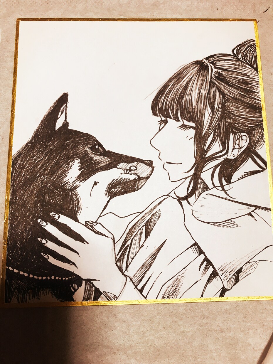 ドライフラワーを使った鮮やかな水彩画を描きます 水彩画にドライフラワーを加えて綺麗な作品をつくります☆ イメージ6
