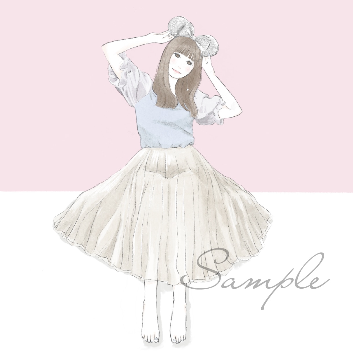 ふんわり柔らかい似顔絵をお描きします アイコン・挿絵・プレゼントなど イメージ5