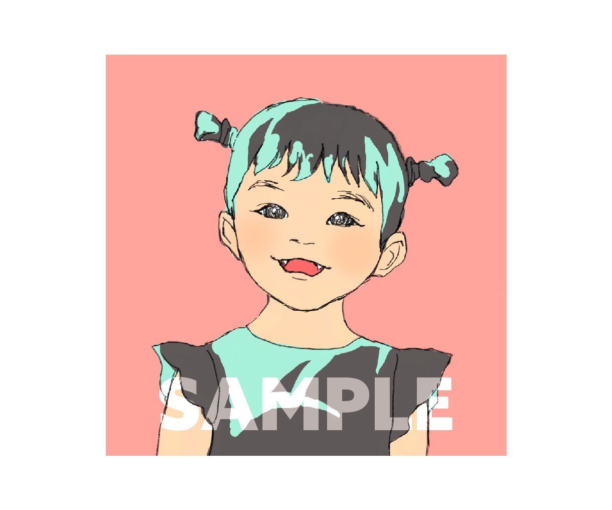 ラフでシンプルな使いやすい似顔絵アイコンを描きます リアルすぎないシンプルで似ているイラストがいい方にオススメ！ イメージ4