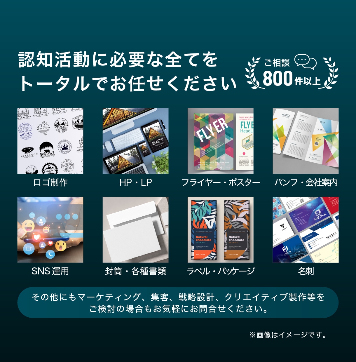企業様におすすめ！相手の印象に残る名刺を作成します 丸投げOK 著作権譲渡 修正回数無制限 アフターサポート保証 イメージ10