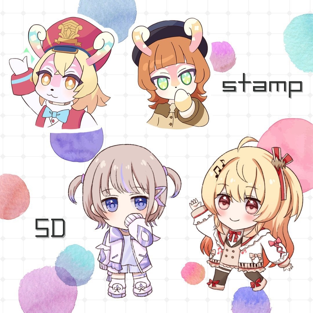 SD・一枚絵・立ち絵等かわいいイラストを作成します スピードとクオリティを保ちながら心を込めて作成します。 イメージ2