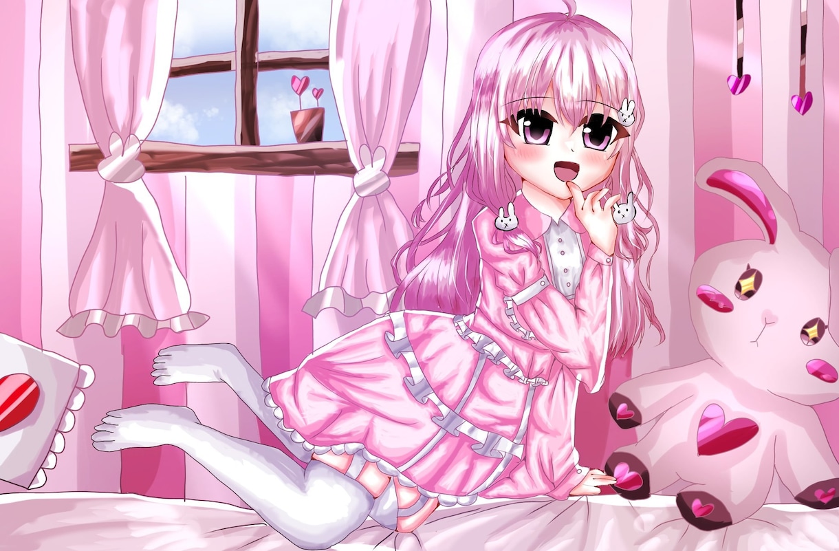 最短即日女の子のイラストを描かせていただきます TRPGの立ち絵や、OCのアイコンを描かせていただきます。 イメージ1