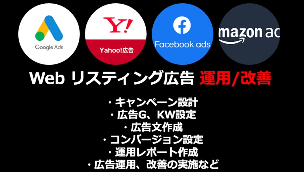 検索広告のプロがGoogle広告の運用します Google広告、Yahoo!広告 イメージ1