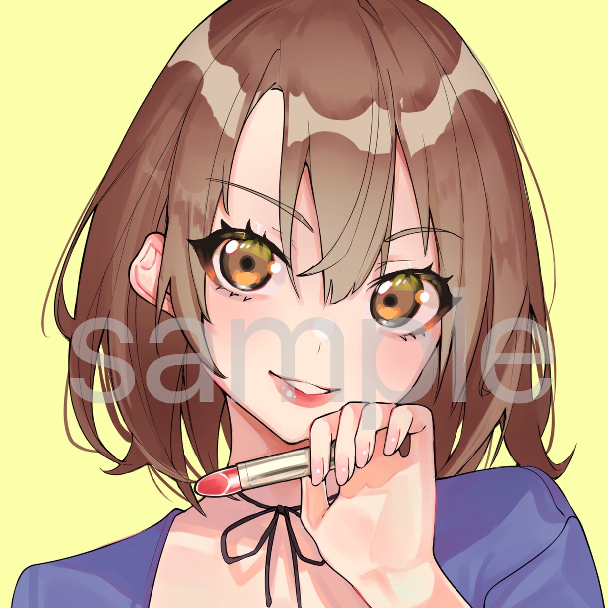 かわいいイラスト描きます アイコンサイズの最高にかわいいイラスト描きます。 イメージ1