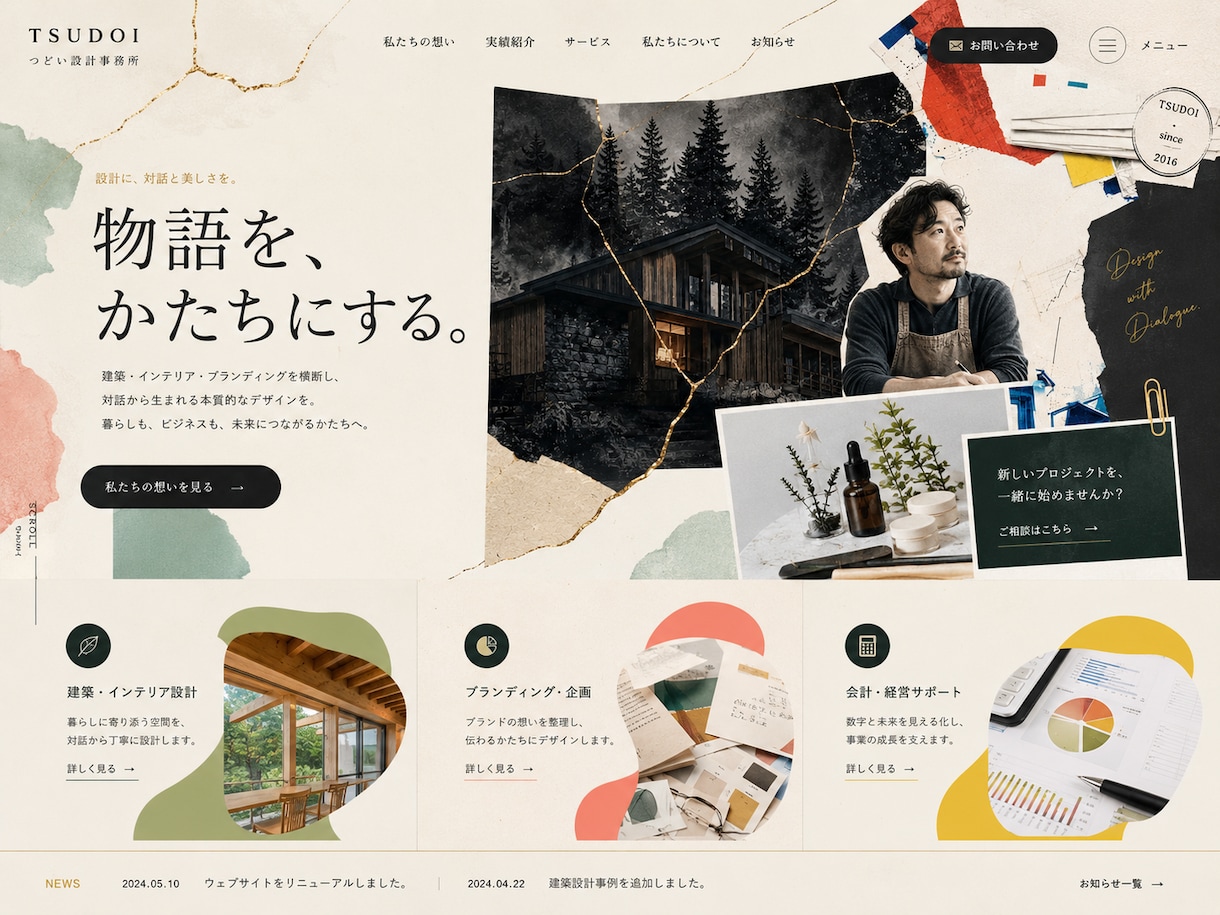 会社・店舗のホームページを3営業日で制作します 2018年設立の法人が制作｜3営業日で初稿を共有 イメージ5