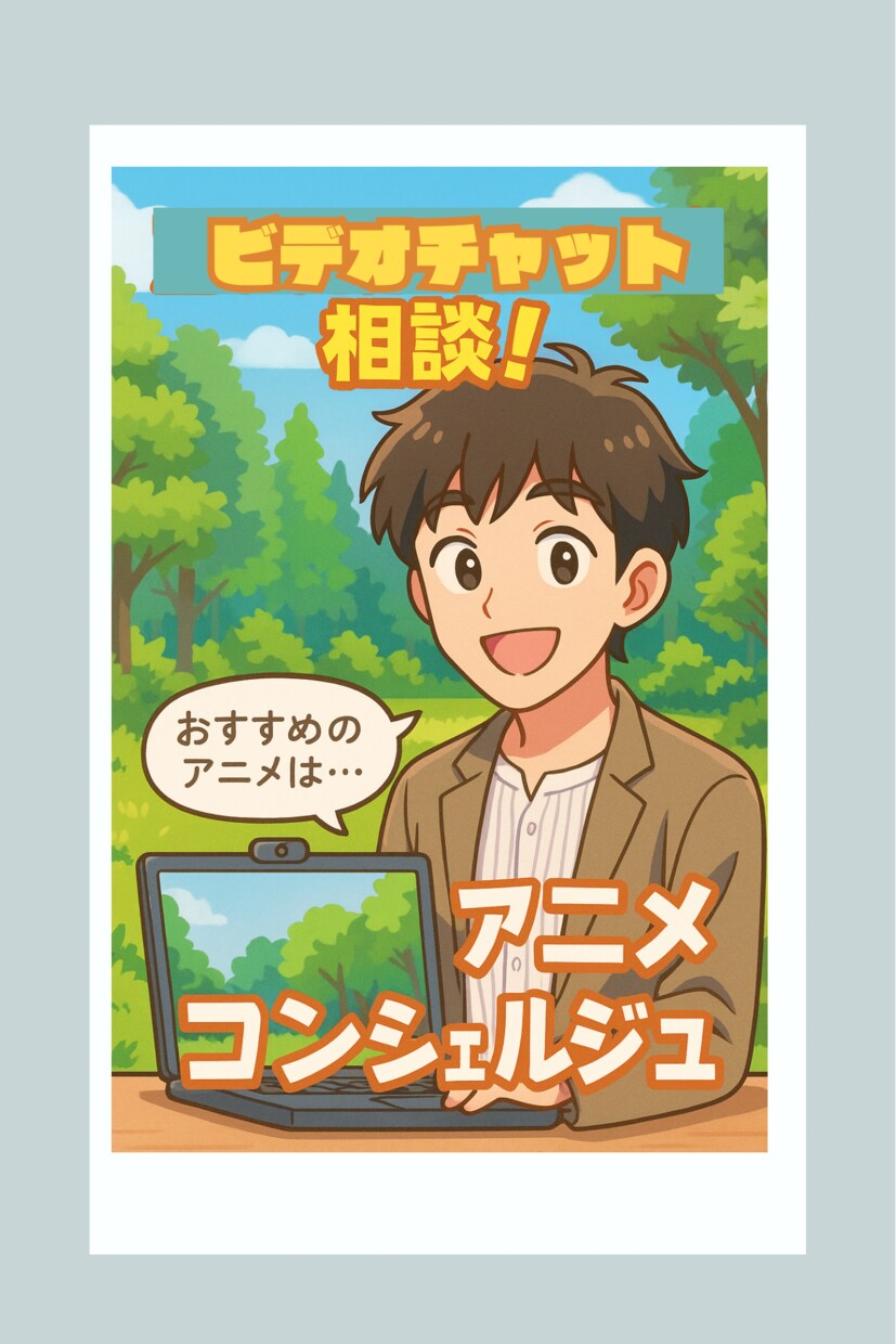 どんなアニメを観たら楽しめるか教えます AIとは違うアニメコンシェルジュ イメージ1