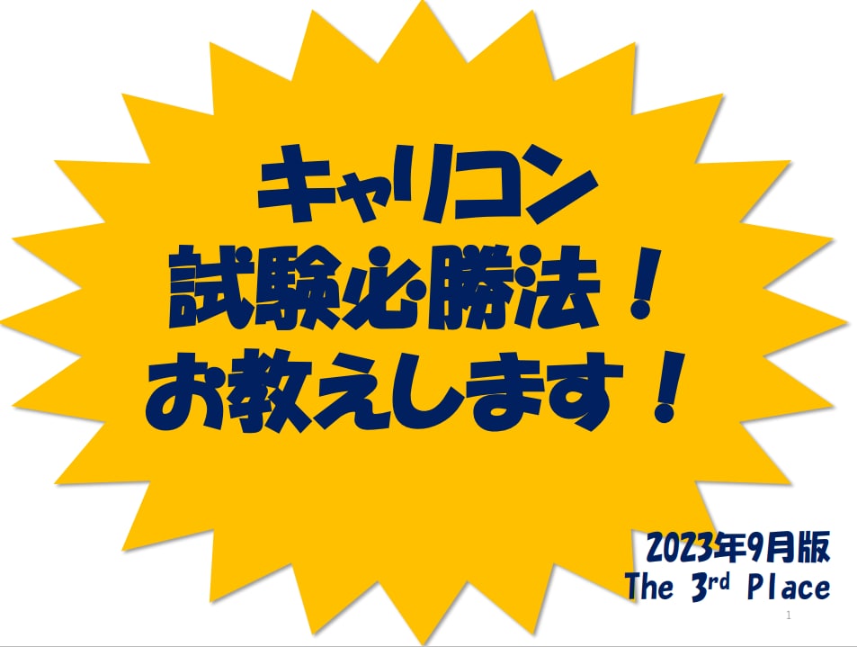 キャリコン試験（筆記・論述・ＲＰ）必勝法、教えます 直前で10点アップ！国家資格キャリアコンサルタント試験対策！ イメージ1