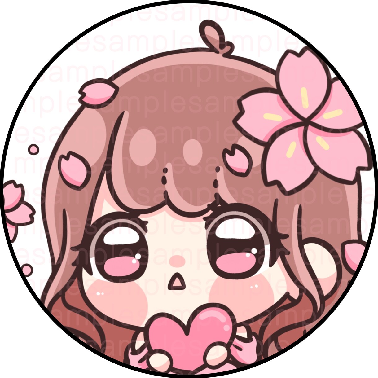 うるっとおめめのアイコンを描きます 可愛いデフォルメイラストをできる限り理想に近く制作します！ イメージ1