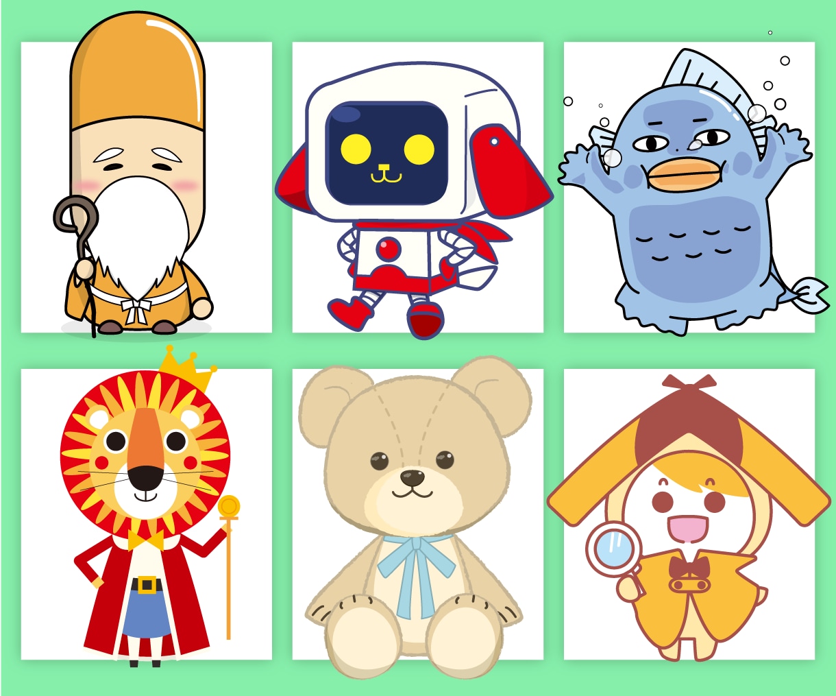 あなただけのオリジナルキャラクターをお作りします あなたの思い通りに！魅力的なキャラクターを作ります イメージ4