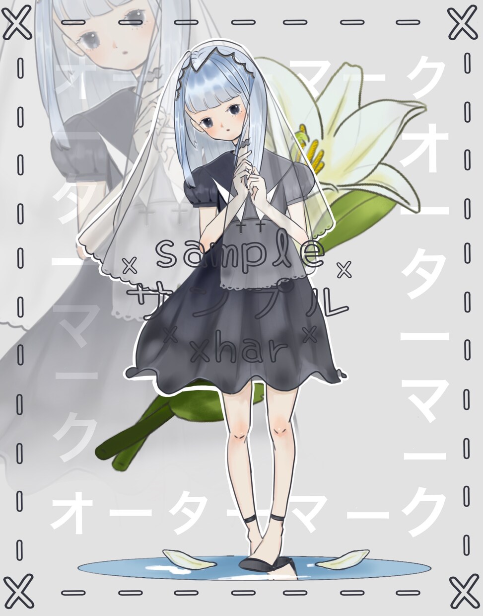 SNSアイコン♩イラスト♩などの制作を承ります かわいい女の子の絵が得意ですお気軽にお問い合わせ下さい イメージ9