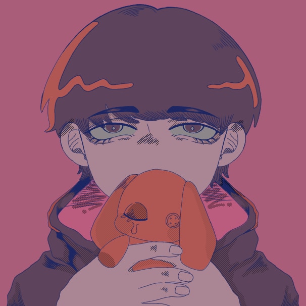 闇を感じるアイコン作成します ちょっとレトロで、暗い、闇を感じるイラストを描かせて頂きます イメージ2