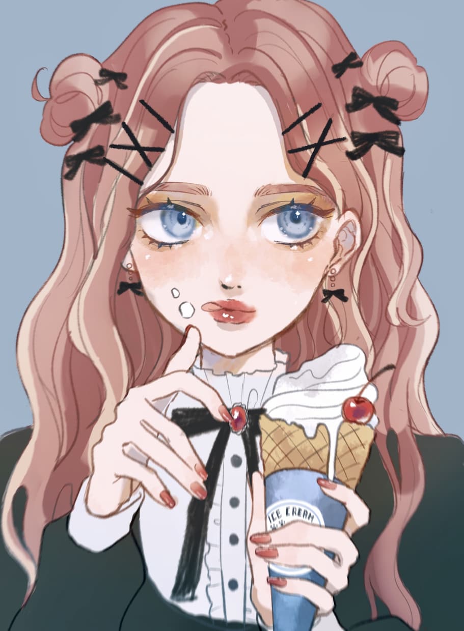 透明感のあるイラスト作成します SNSアイコン、ヘッダー、一枚絵等のイラストを作成します。 イメージ2
