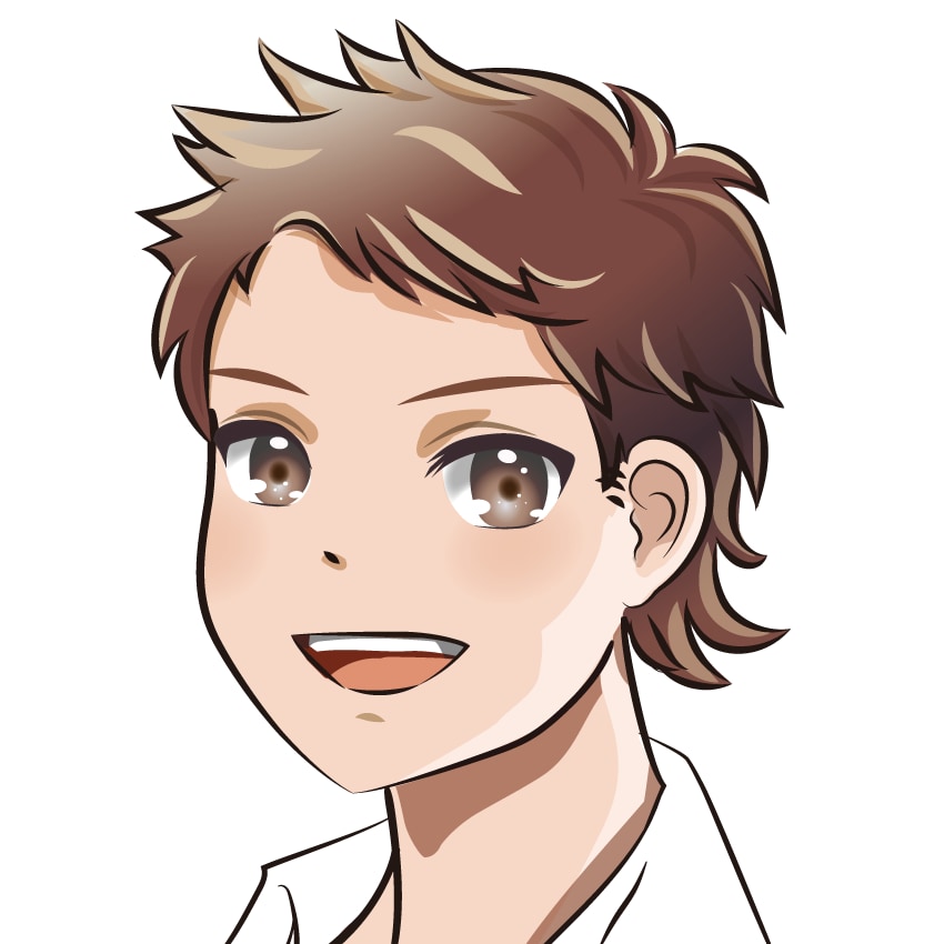 似顔絵をお好みの描き方でお作りします お顔に忠実に、漫画風に、アニメ風にとご要望に合わせます イメージ7
