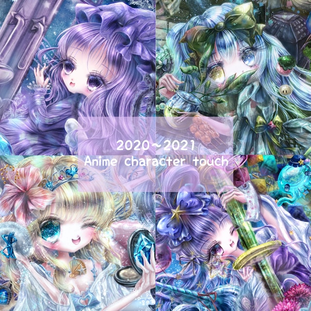 絵柄で選ぶ☆イラスト制作します アニメ寄りリアル寄り似顔絵も対応します イメージ2