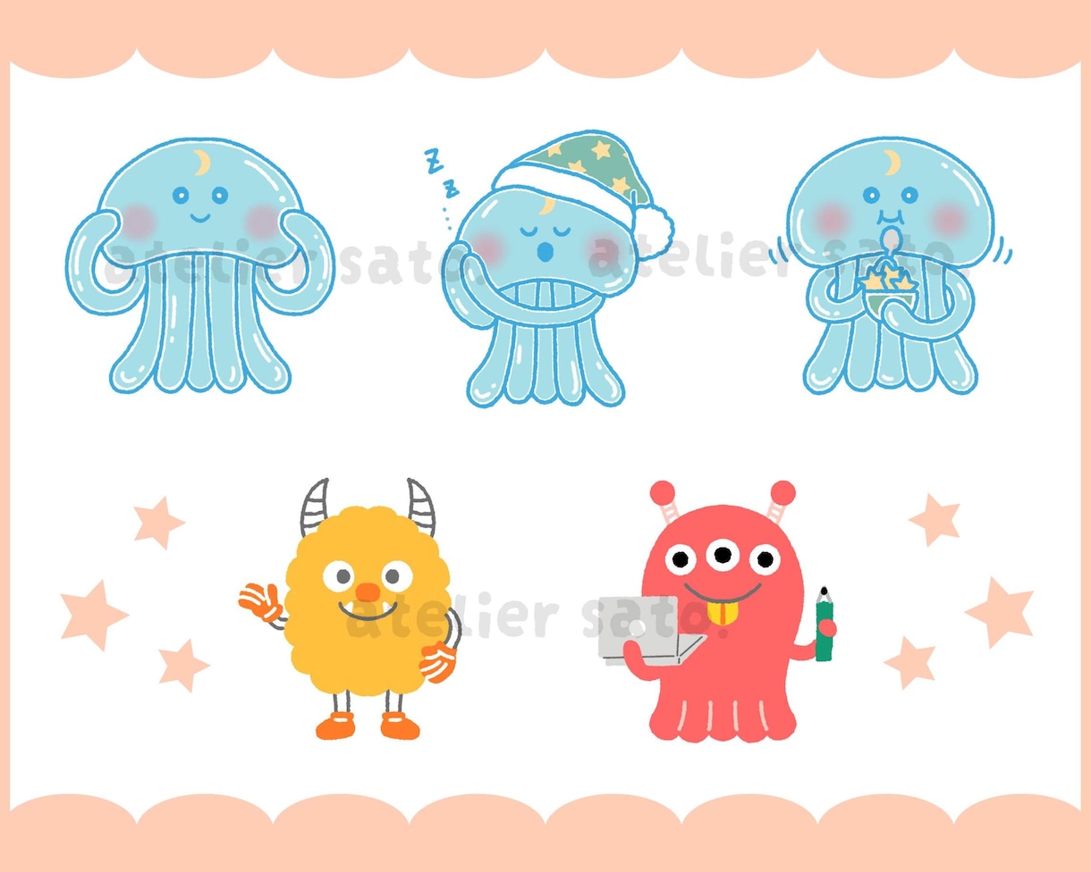 商用利用OK！かわいい愛されキャラを作成します 個人様から法人様まで◎現役イラストレーターが心をこめて作成♪ イメージ4