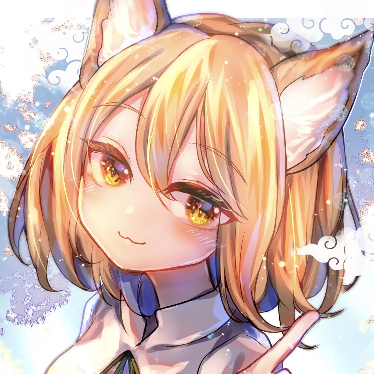 かわいいアイコン描きます 【萌え・美少女・創作】SNS等のアイコンに！ イメージ1