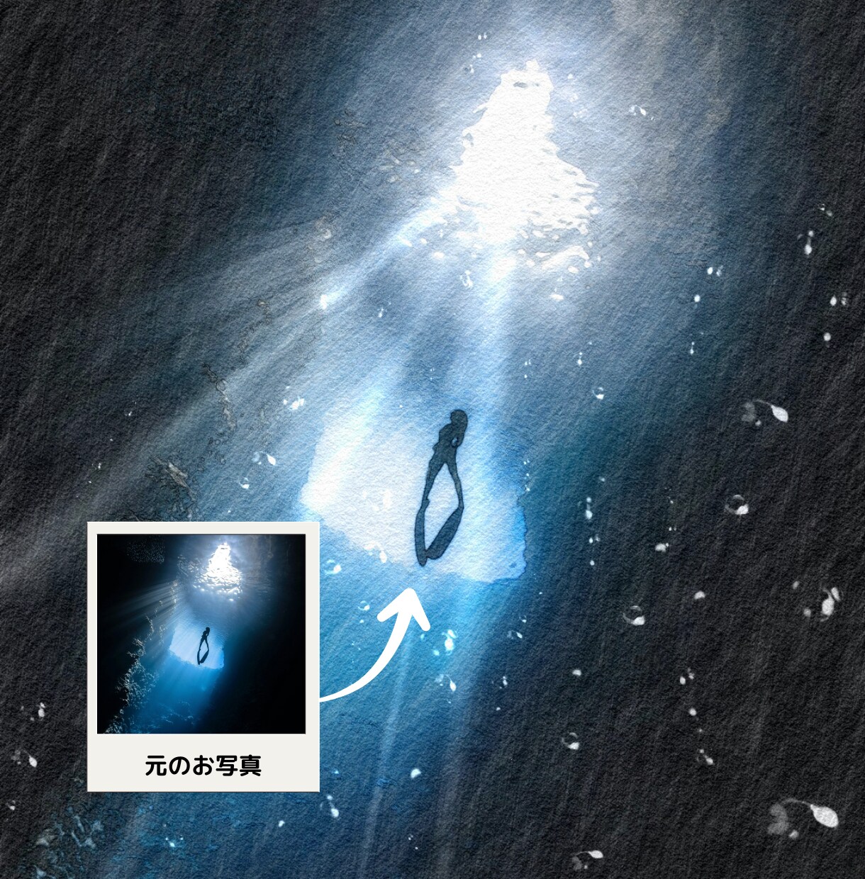画像/写真からオリジナルの風景イラストお作りします 旅の思い出や記念写真、お気に入りの風景をアートにします！ イメージ2