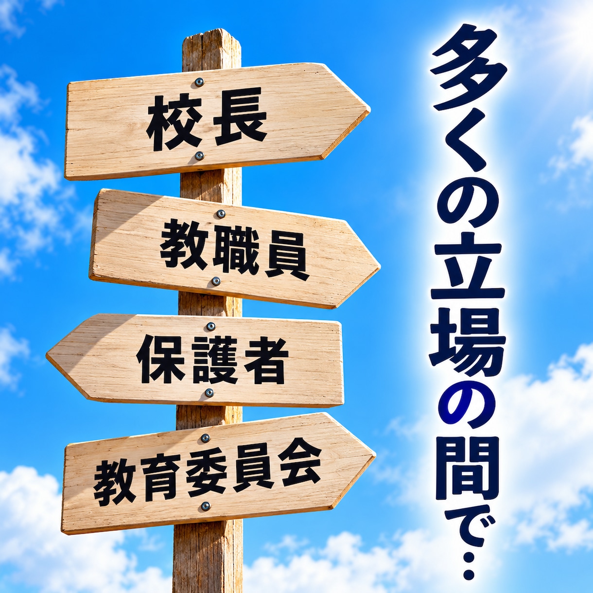 孤独な教頭・校長の悩みを元校長が聴きます 管理職だからこそ、誰にも言えない悩みがある イメージ4