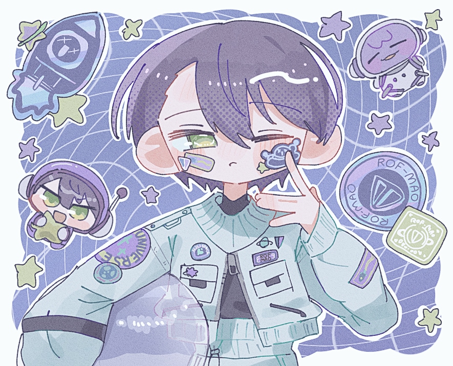 商用利用OK！歌みたサムネ,1枚絵など描きます ゆるふわに,可愛く仕上げます！SD等身いろいろ イメージ1