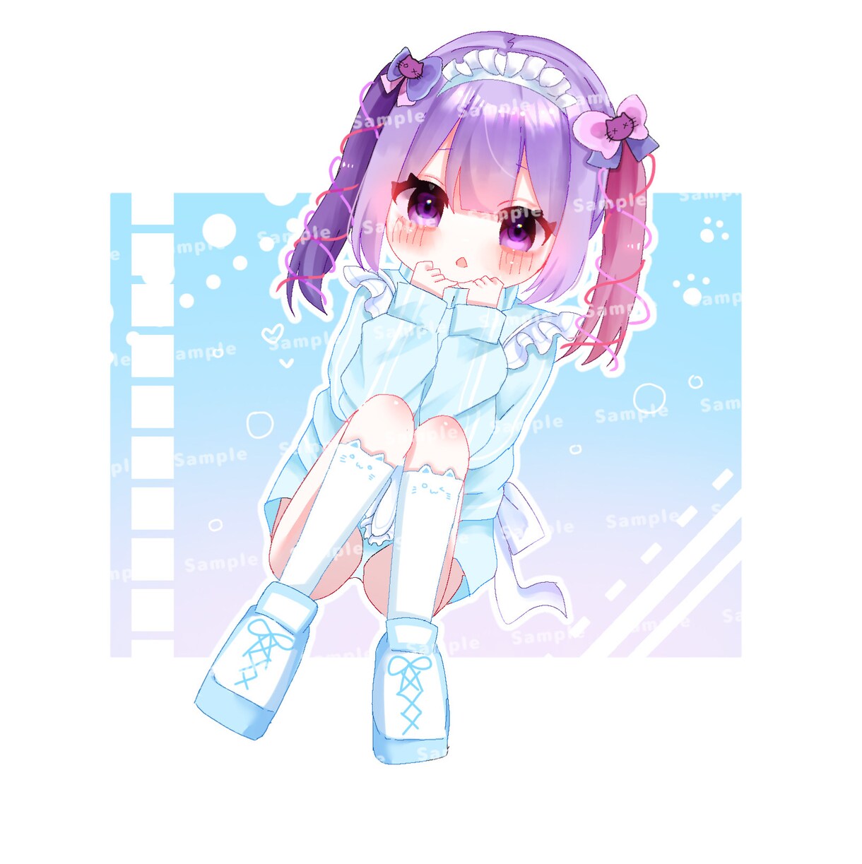アイコン.ペア画.立ち絵描きます あなたのためにかわいいをお届け致します。 イメージ9