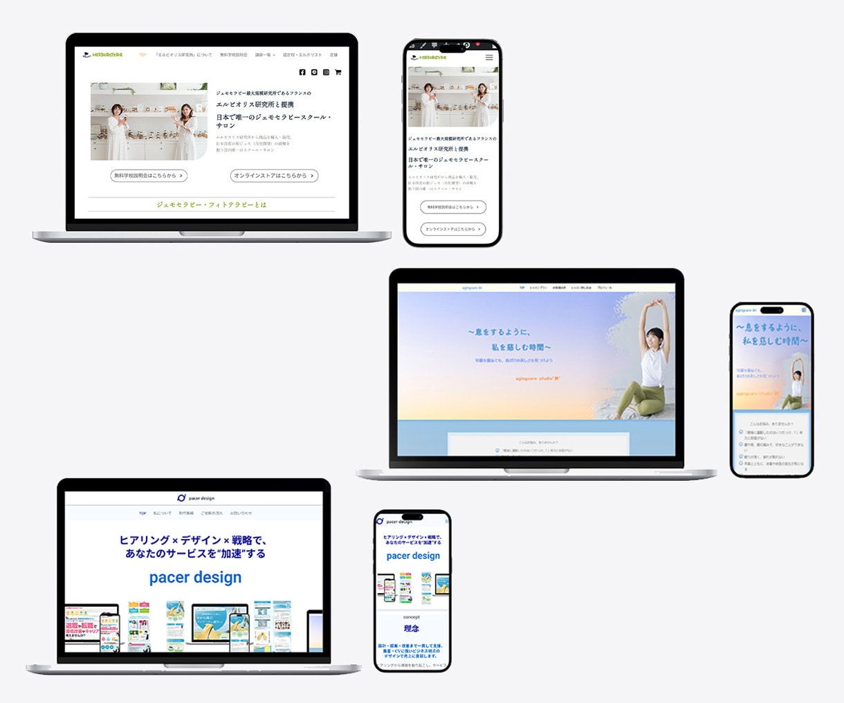 ヒートマップ解析士がWebサイト制作・改善します 公開して終わりではない、PDCAを回し育てるWebサイト制作 イメージ2