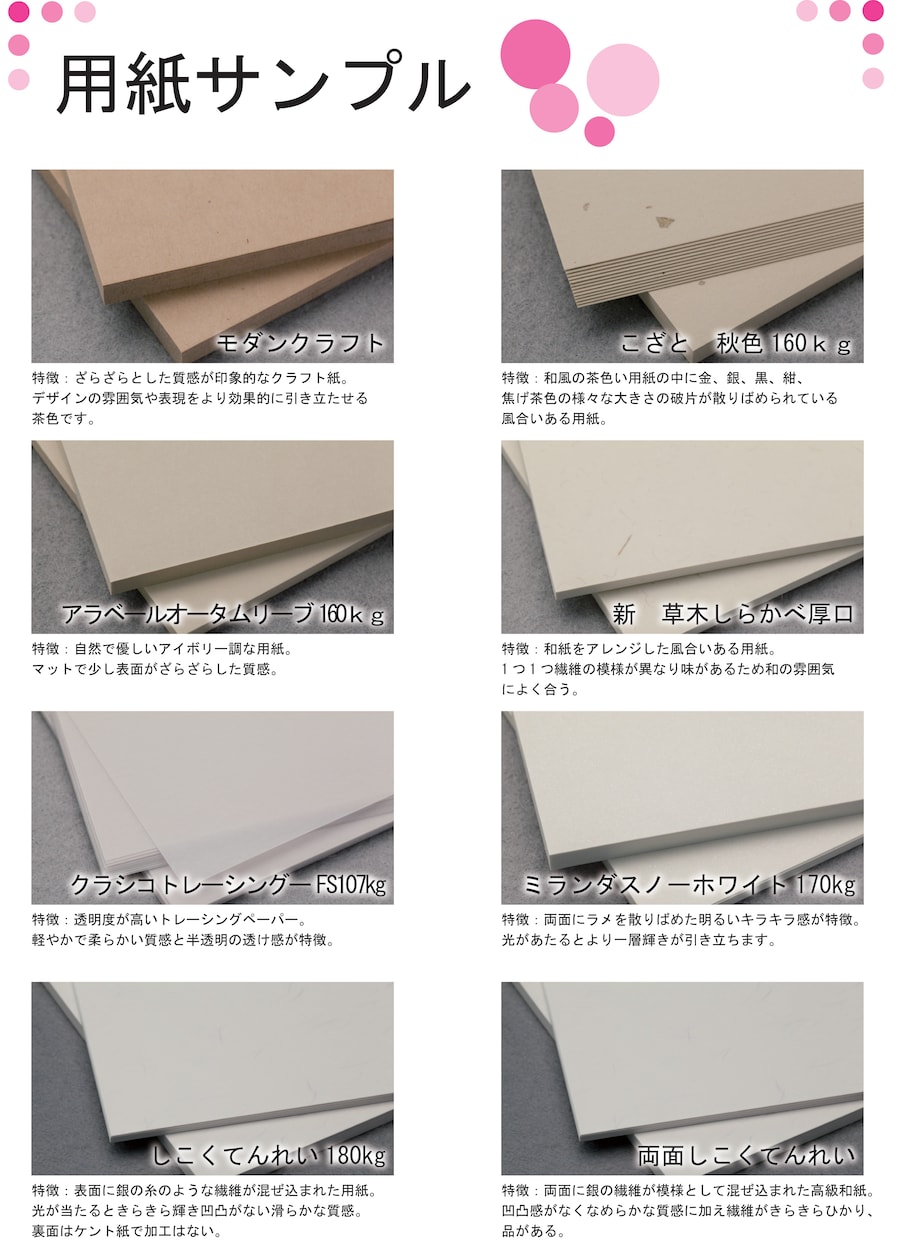 紙にこだわった名刺作成（作成サンプル例有）します 一般的な名刺の紙に飽きた人こだわった紙を選びましょう イメージ10