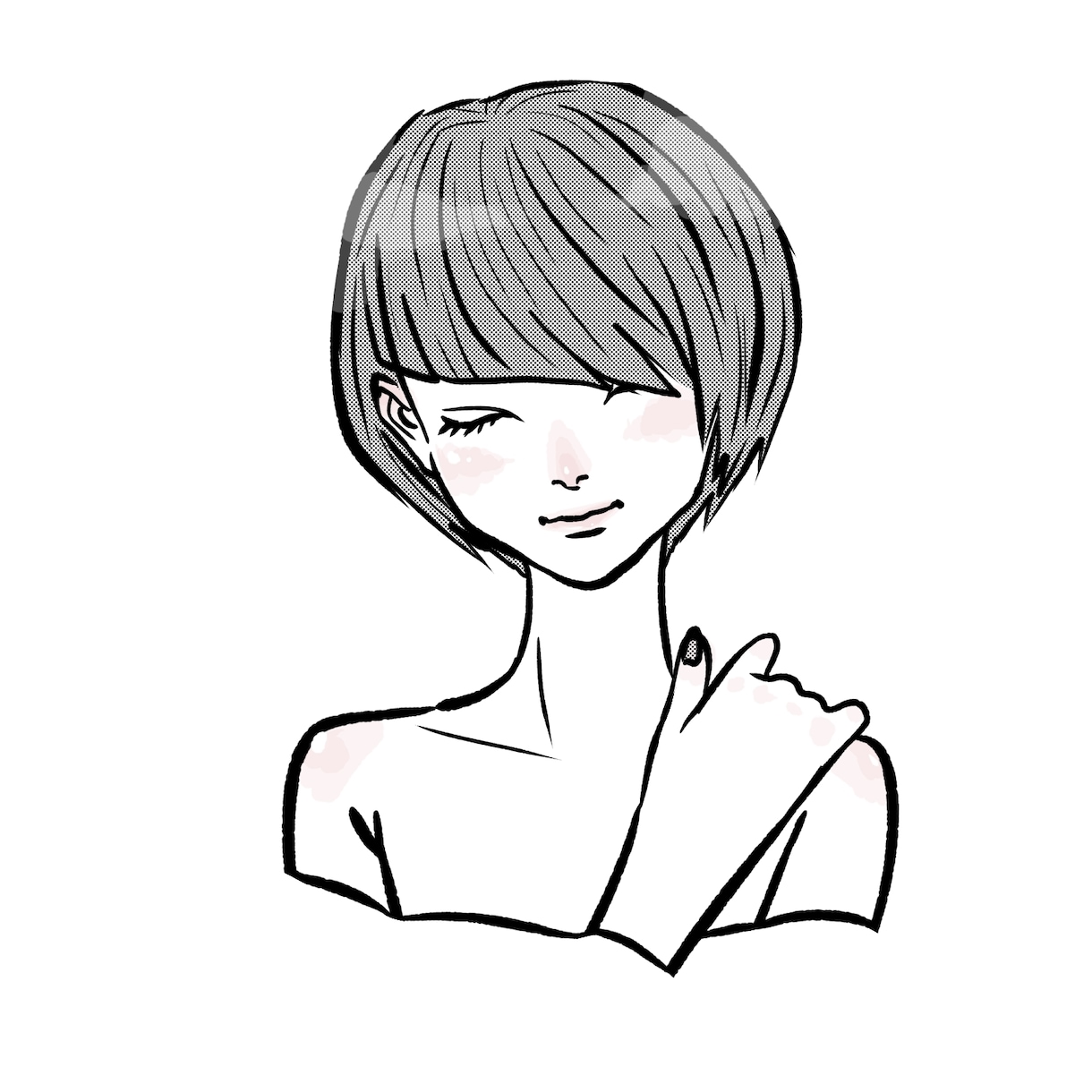 シンプルなイラスト描きます トーンと淡い色味の組み合わせが魅力のイラスト！素早い納品！ イメージ3
