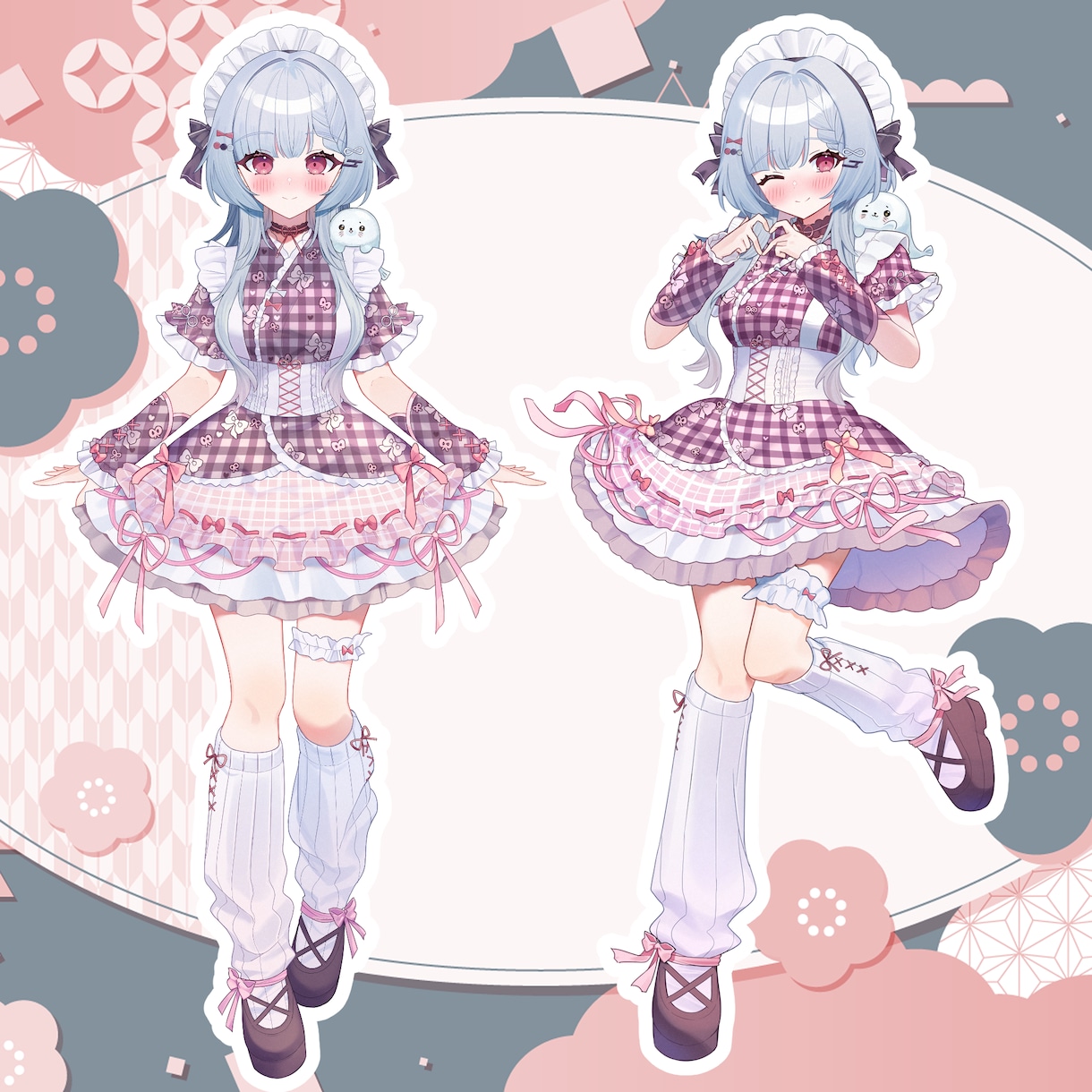 VTuberモデルの全行程を制作します キャラデザからLive2Dモデリングまで対応します！ イメージ8
