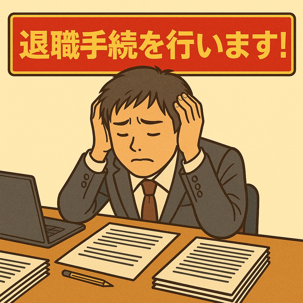 社会保険労務士が社員の退職手続を行います 【社会保険関連のみ】手続きを代行いたします イメージ1