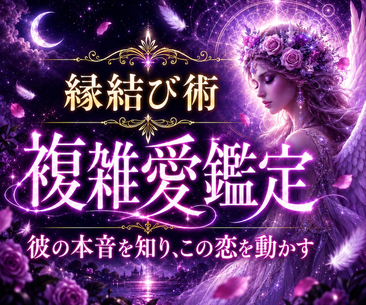 あの人の本音と複雑愛の行方、未来の流れを霊視します 彼の本気度・気持ちの変化・あなたが選ばれる未来まで深く鑑定 イメージ1