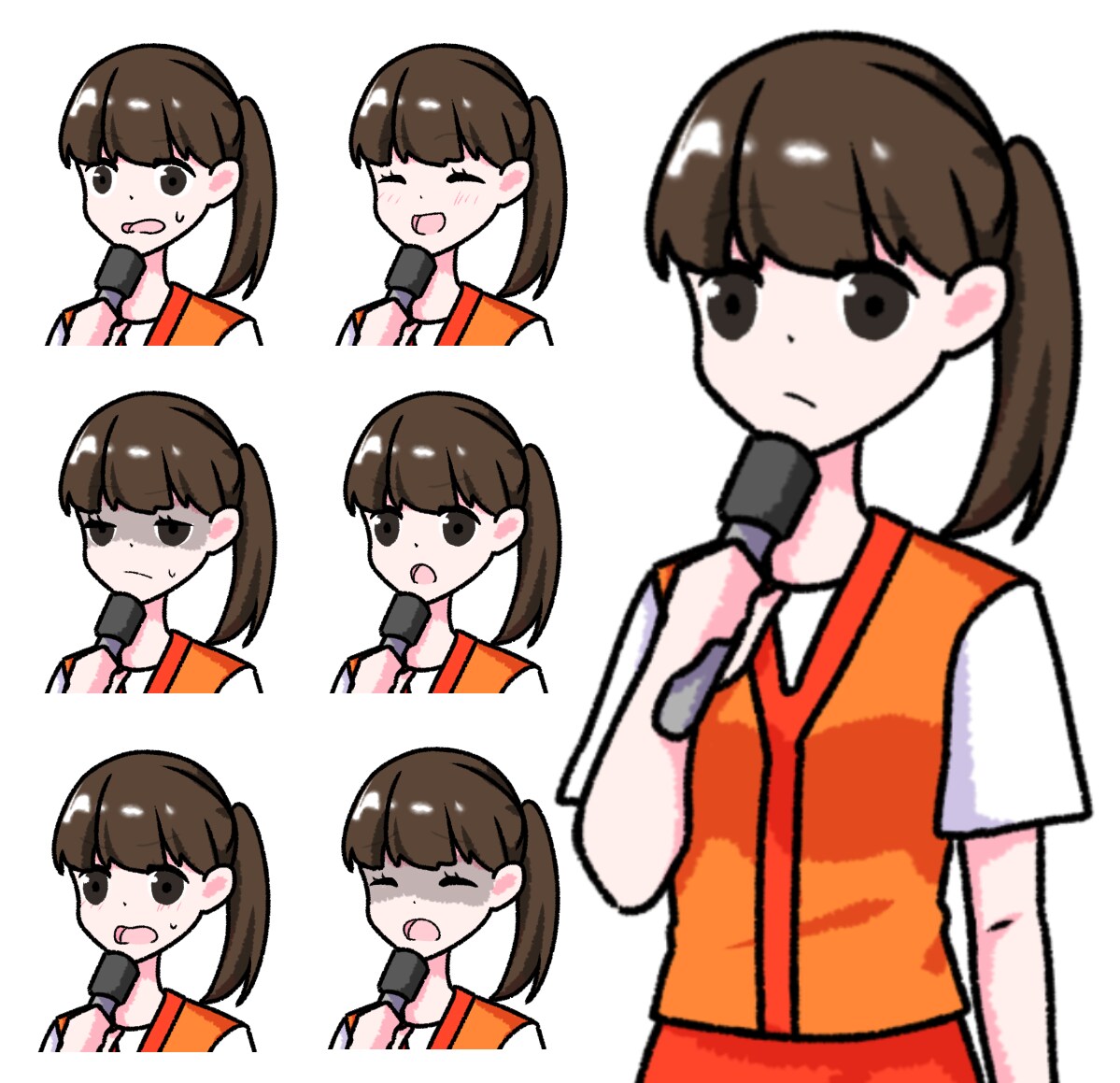 イラスト作成請け負います 彩度の高いポップなものから暗い雰囲気のものまで対応できます。 イメージ4