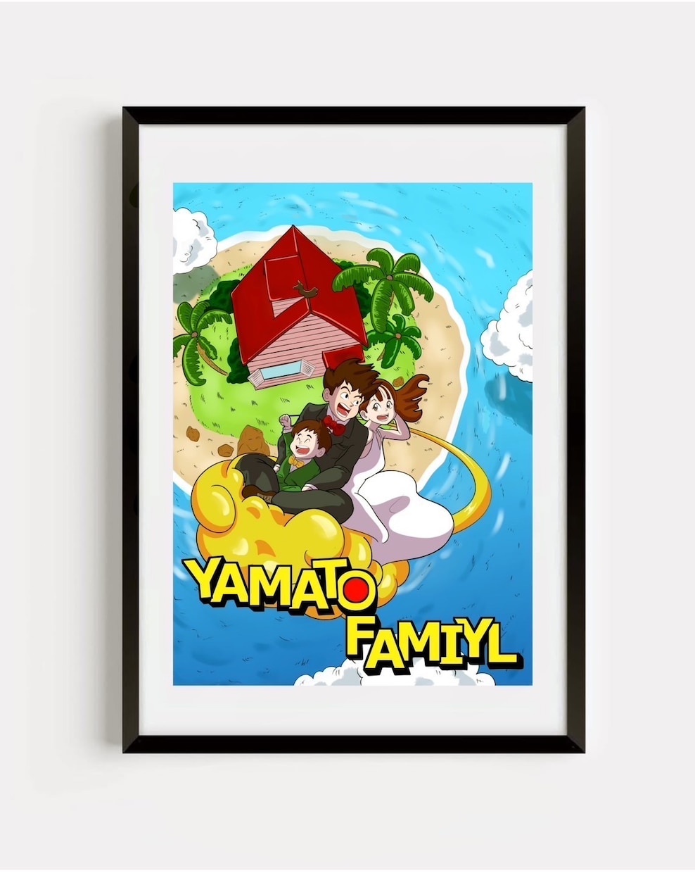 ヒロアカ　などの人気アニメの画風で似顔絵制作します お好きなアニメ、漫画の似顔絵でウェルカムボード制作！ イメージ2
