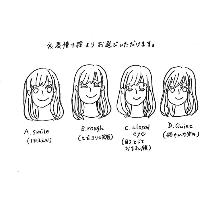 世界にひとつだけのアイコンお描きします お花や植物を用いたふんわりイラストいかがですか？ イメージ3