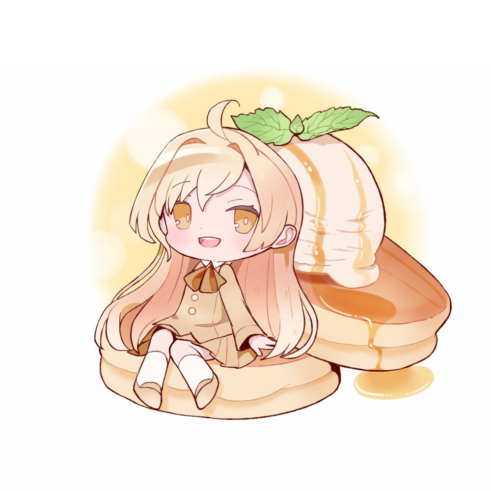 可愛い！美味しそう！ちびキャラ描きます ふんわり優しいタッチの食べ物×ちびキャライラスト イメージ4