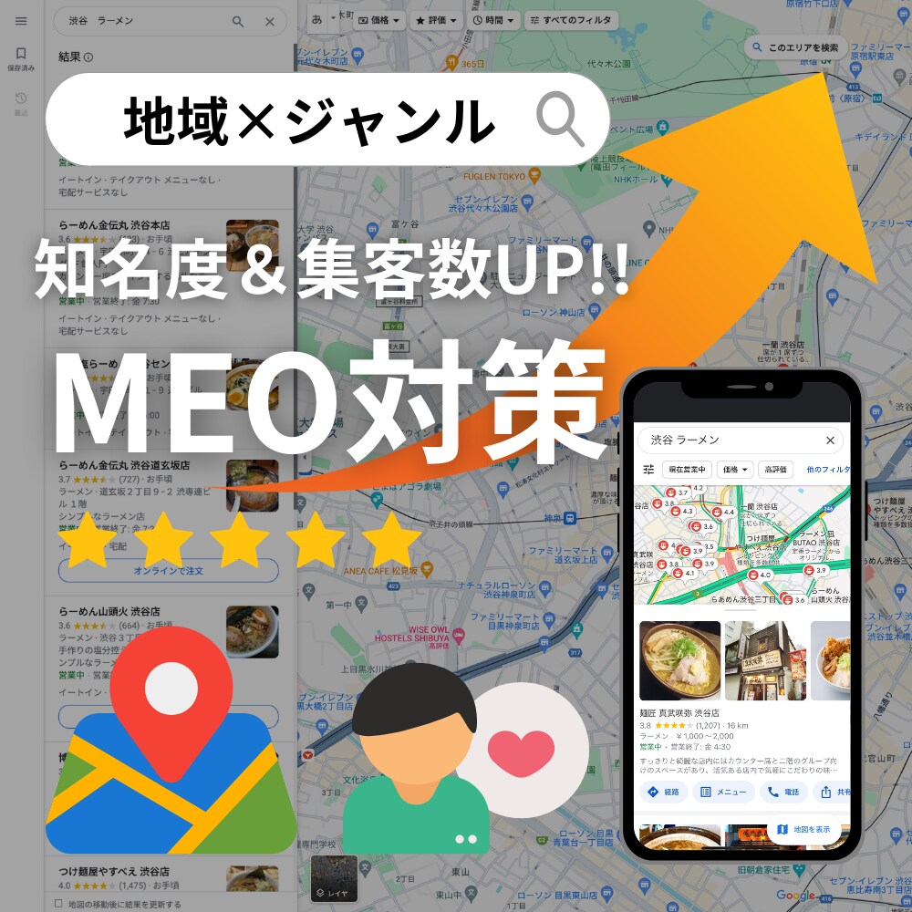 地域密着ビジネスの成長を加速するMEO対策をします 本来獲得できたお客様をこれ以上逃さないようにしっかり対策！ イメージ1