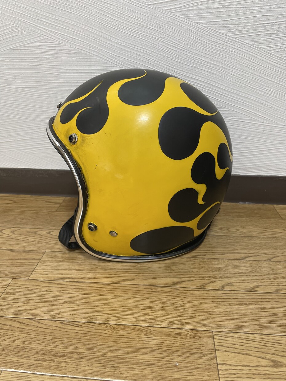 ヘルメット、バイザーのペイントやヤレ加工承ります 一点物！オリジナルヘルメット、バイザー イメージ2