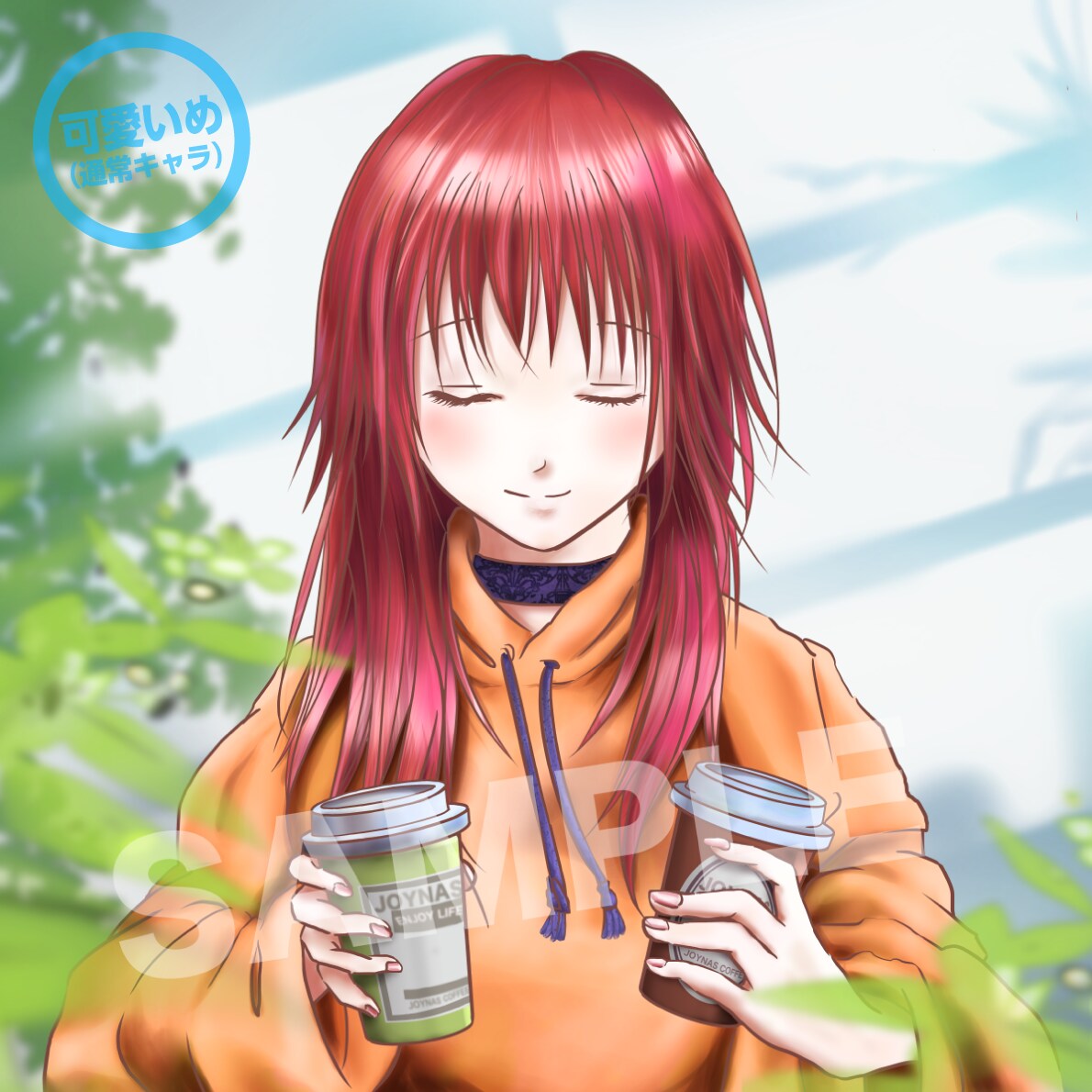 ふんわりかわいい女子なイラストを描きます キャラクター、挿絵、動画、アイコンなどにいかかですか？ イメージ6