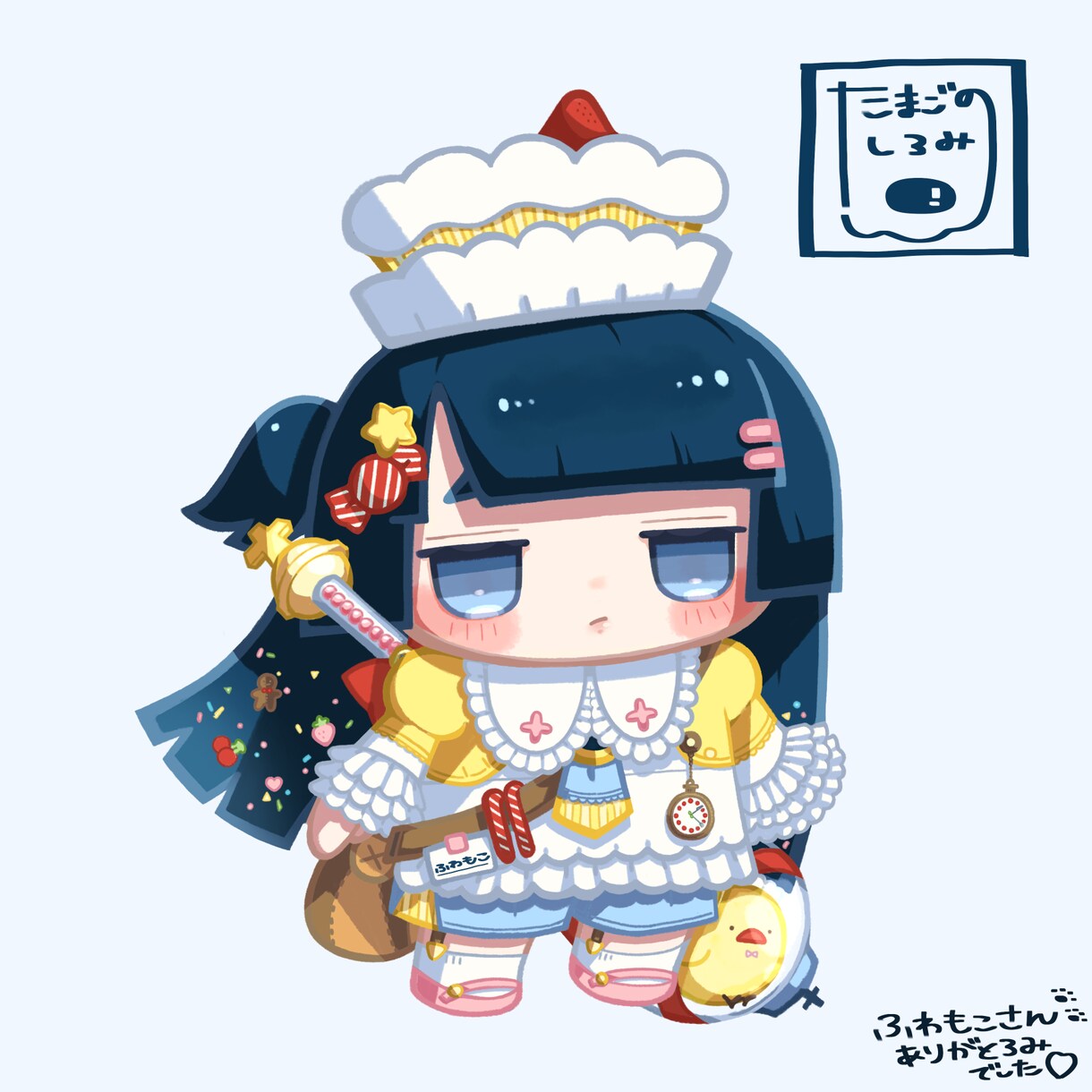 ふんわりイメージも魅力的なキャラデザにします 人類から愛されるまるっこかわいいデザインです イメージ1